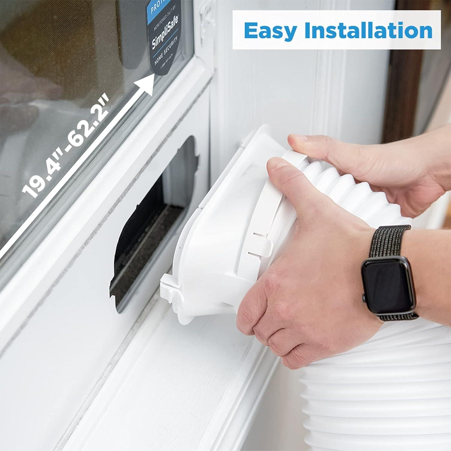 image:imageMidea 10000 BTU ASHRAE 5800 BTU SACC Portable Air Conditioner Cools up to 200 Sq Ft with Dehumidifier amp Fan mode Control with Remote Amazon Alexa amp Google Assistant Easytouse and Install