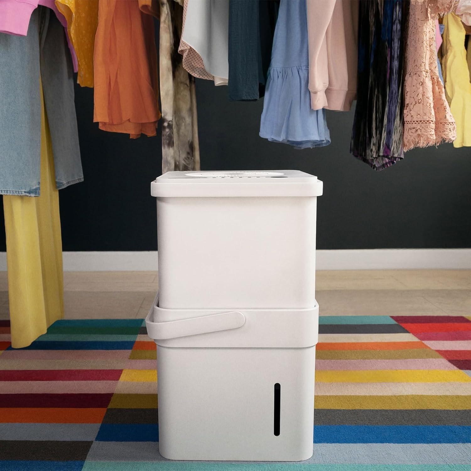 image:imageMidea Cube 35 Pint Dehumidifier for Basement and Rooms at Home for up to 3500 Sq Ft Smart Control Compatible with Alexa White Drain Hose Included4 500 Sq Ft with Pump