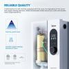 Midea 13KW-updated Electric Tankless Water Heater, Touch Control, Wi-Fi Control, LED Display, Child Mode, 240 Volts with Automatic Power Modulation, On-demand Hot Water, White(18KW-updated)