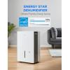 Midea 1,500 Sq. Ft. Energy Star Certified Dehumidifier With Reusable Air Filter 22 Pint – Ideal For Basements, Large & Medium Sized Rooms, And Bathrooms (White)([2026] 3 000 Sq. Ft. – WiFi)