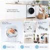 Midea 24 Inch Washer and Dryer Combo, All in One Washer and Dryer 2.7 cu.ft 26lbs, Ventless Washing Machine, Steam Care, Overnight Dry, 1400 RPM, 16 Cycles Front Load Washer, Full-Automatic, White