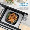 Midea 24″ Single Electronic Wall Oven, 2.5 Cu. Ft.-Capacity, Built-in Oven with 8-in-1 Cooking Modes, Stainless Steel(1.2 Cu.ft Drawer)