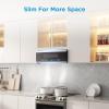 Midea 24″ Single Electronic Wall Oven, 2.5 Cu. Ft.-Capacity, Built-in Oven with 8-in-1 Cooking Modes, Stainless Steel(1.2 Cu.ft Over-the-Range)