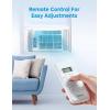 Midea 5,000 BTU EasyCool Small Window Air Conditioner – Cool up to 150 Sq. Ft. with Easy-to-Use Mechanical Controls and Reusable Filter, Perfect for Small Bedroom, Living Room, Home Office(5 000 BTU  Electronic Control)