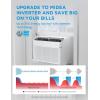 Midea 5,000 BTU EasyCool Small Window Air Conditioner – Cool up to 150 Sq. Ft. with Easy-to-Use Mechanical Controls and Reusable Filter, Perfect for Small Bedroom, Living Room, Home Office(12 000 BTU with Heat)