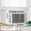 Midea 5,000 BTU EasyCool Small Window Air Conditioner – Cool up to 150 Sq. Ft. with Easy-to-Use Mechanical Controls and Reusable Filter, Perfect for Small Bedroom, Living Room, Home Office(5 000 BTU)