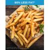 Midea Air Fryer 5.5 Quart with See-Thru Window, Rapid Air Technology, 9 Preset Menus for Quick and Easy Meals,1 Minute Button and Favorite Function, 90% less oil(Black with See-Thru Window)