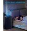 Midea Duo 14,000 BTU (12,000 BTU SACC) High Efficiency Inverter, Ultra Quiet Portable Air Conditioner, Cools up to 550 Sq. Ft., Works with Alexa/Google Assistant, Includes Remote Control & Window Kit(Black)