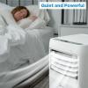 Midea Duo 14,000 BTU (12,000 BTU SACC) High Efficiency Inverter, Ultra Quiet Portable Air Conditioner, Cools up to 550 Sq. Ft., Works with Alexa/Google Assistant, Includes Remote Control & Window Kit(White)