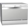 Midea MDC22P2ASS Countertop Dishwasher, 6 Place Settings & 6+2 Washing Cycles Portable Dishwashers, Energy Star Dish Washer for Dorm, RV & Apartment, Silver(Silver)