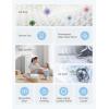 Midea MLTE37N1BWW Gas Dryer, Sensor Dry, Wrinkle Care, Air Fluff, Easy-Using Control Panel, 12 Total Cycles, 6.7 Cu.ft, White(Electric)