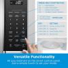 Midea MOR17BSA-SS 1.7 Cu.ft. Over The Range Microwave Oven with Smart Touch Panel, Auto Cooking Menu, 1000 W, 300 CFM Ventilation, in Stainless Steel(1.7 Cu.ft)