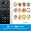Midea MOR17BSA-SS 1.7 Cu.ft. Over The Range Microwave Oven with Smart Touch Panel, Auto Cooking Menu, 1000 W, 300 CFM Ventilation, in Stainless Steel(1.7 Cu.ft)