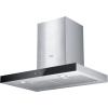 Midea MVP30W6AST Ducted Pyramid Range 450 CFM Stainless Steel Wall Mount Vent Hood with 3 Speed Exhaust Fan, 5-Layer Aluminum Permanent Filters, Two LED Lights, Convertible to Ductless, 30 inches(T Shape Stove Hood)