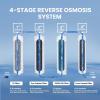 Midea Reverse Osmosis System, 4-Stage RO Under Sink Water Filtration System, NSF/ANSI Certified Ultra Safe Materials, Superb Taste Drinking Water Filter for Home, 75 GPD, Easy DIY Install