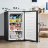 Midea WHS-109FW1 Upright Freezer, 3.0 Cubic Feet Mini Freezer, For Kitchen Apartment Office Basement or Dormitory, White(Black)