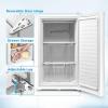 Midea WHS-109FW1 Upright Freezer, 3.0 Cubic Feet Mini Freezer, For Kitchen Apartment Office Basement or Dormitory, White(White)