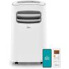 Midea 10,000 BTU ASHRAE (5,800 BTU SACC) Portable Air Conditioner, Cools up to 200 Sq. Ft., with Dehumidifier & Fan mode, Control with Remote, Amazon Alexa & Google Assistant, Easy-to-use and Install