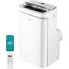 Midea 10,000 BTU ASHRAE (7,100 BTU SACC) Portable Air Conditioner, Smart Control, Cools up to 300 Sq. Ft., with Dehumidifier & Fan mode, Easy- to-use Remote Control & Window Installation Kit Included(14 000 BTU with Heat)