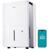 Midea 1,500 Sq. Ft. Energy Star Certified Dehumidifier With Reusable Air Filter 22 Pint – Ideal For Basements, Large & Medium Sized Rooms, And Bathrooms (White)(1 500 Sq. Ft. – WiFi)