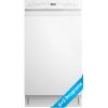 Midea MDF18A1AWW Built-in Dishwasher with 8 Place Settings, 6 Washing Programs, Stainless Steel Tub, Heated Dry, Energy Star, White(White)