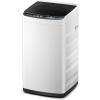 Midea Portable Washing Machine, 0.9 cu. ft with 6 Cycles, Drum Clean, Quick, Stainless Steel Tub, Transparent Lid, LED Display Washing Machine, White(0.9 cu. ft.)