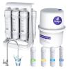 Midea Reverse Osmosis System, 4-Stage RO Under Sink Water Filtration System, NSF/ANSI Certified Ultra Safe Materials, Superb Taste Drinking Water Filter for Home, 75 GPD, Easy DIY Install