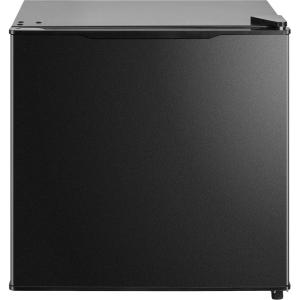 Midea MERM33S1AST Mini Fridge, 3.3 Cu.ft Compact Fridge with Internal Light, Adjustable Thermostat, Reversible Door, Low Noise for Dorm, Office, Bedroom, Stainless Steel(Black)