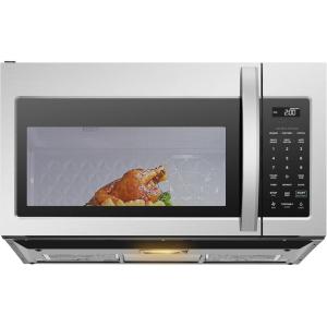 Midea MOR17BSA-SS 1.7 Cu.ft. Over The Range Microwave Oven with Smart Touch Panel, Auto Cooking Menu, 1000 W, 300 CFM Ventilation, in Stainless Steel(1.7 Cu.ft)