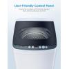 Midea MLTW37A1BWW Agitator Machine, Auto Top Load Sensing Washer, 12 Washing Cycles, Dial Control Panel, 3.7 Cu.ft, White(0.9 cu. ft.)