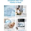 Midea MLTW37A1BWW Agitator Machine, Auto Top Load Sensing Washer, 12 Washing Cycles, Dial Control Panel, 3.7 Cu.ft, White(0.9 cu. ft.)