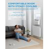 Midea 12,000 BTU Smart Inverter Air Conditioner Window Unit with Heat and Dehumidifier – Cools up to 550 Sq. Ft., Energy Star Rated, Quiet Operation, Electronic Controls, Remote Control, White(White)