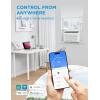 Midea 12,000 BTU Smart Inverter Air Conditioner Window Unit with Heat and Dehumidifier – Cools up to 550 Sq. Ft., Energy Star Rated, Quiet Operation, Electronic Controls, Remote Control, White(White)
